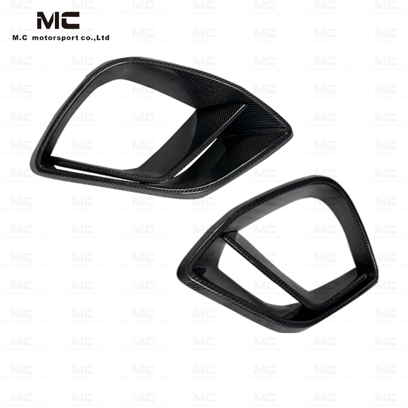 For Mercedes Benz GT63 Brab Style Carbon Fiber Front Bumper Air Vent 2019+