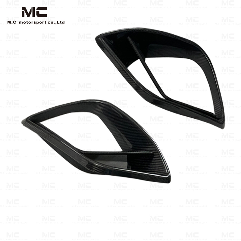 For Mercedes Benz GT63 Brab Style Carbon Fiber Front Bumper Air Vent 2019+