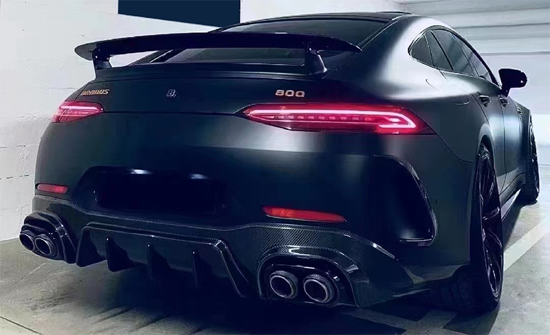 For Mercedes Benz GT63 Brab Style Carbon Fiber Rear Diffuser 2019+