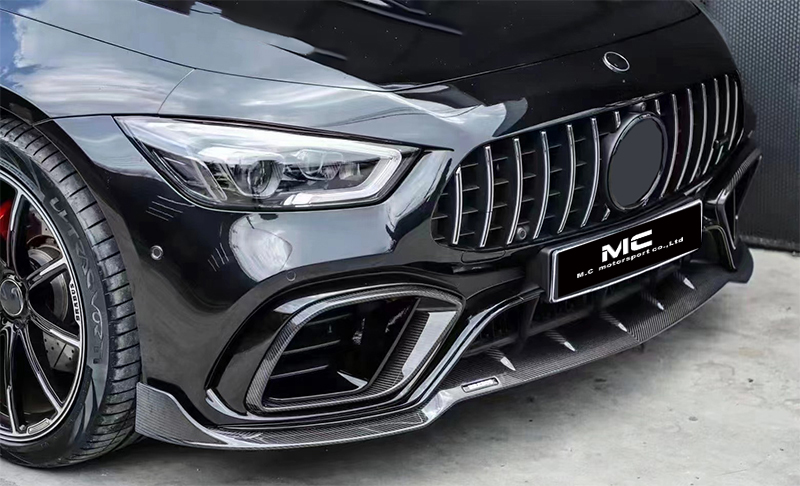 For Mercedes Benz GT63 Brab Style Carbon Fiber  Front Lip 2019+