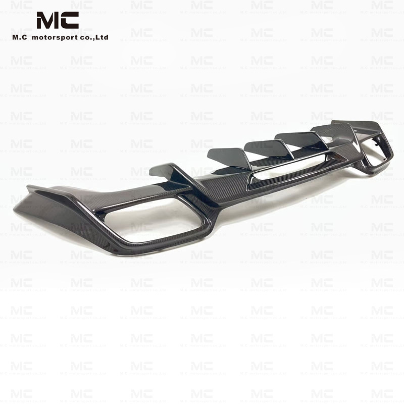 For Mercedes Benz AMG GT R Style Carbon Fiber Rear Diffuser 2016+