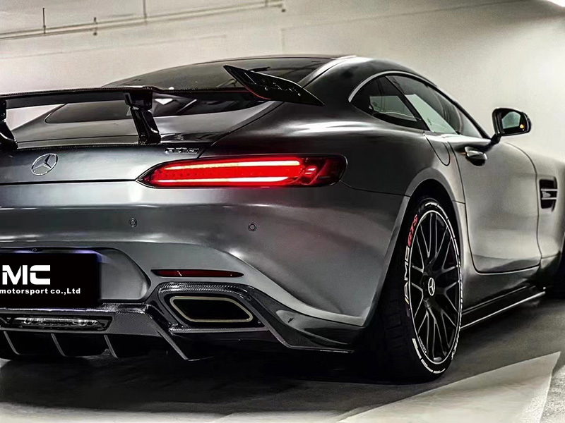 For Mercedes Benz AMG GT R Style Carbon Fiber Spoiler 2016+