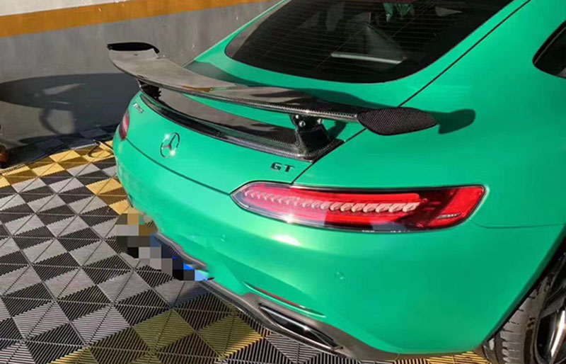 For Mercedes Benz AMG GT GTR Style Carbon Fiber Spoiler 2015+