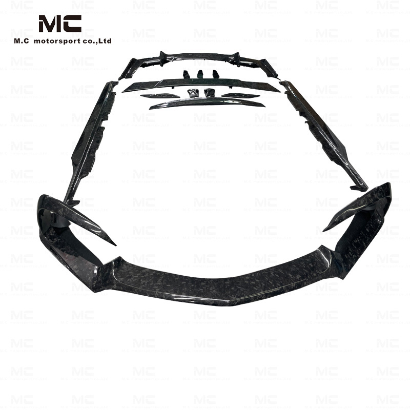 For Mercedes Benz AMG GT R Style Carbon Fiber Body Kit 2016+