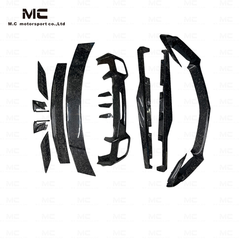 For Mercedes Benz AMG GT R Style Carbon Fiber Body Kit 2016+