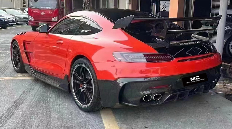 For Mercedes Benz AMG GT BS Style Carbon Fiber Spoiler 2016+