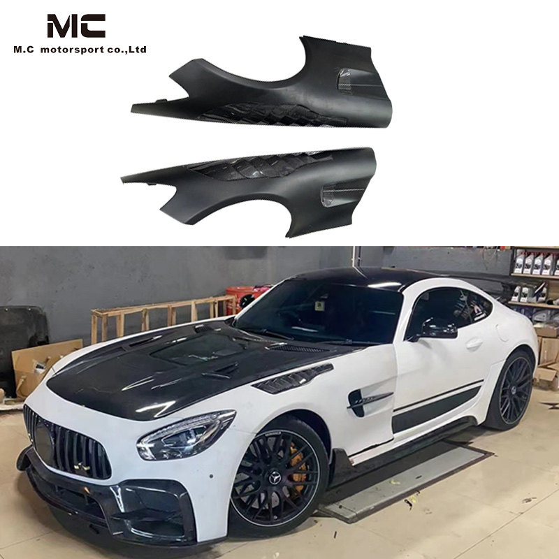 For Mercedes Benz AMG GT PRO Style Carbon Fiber Fenders 2016+