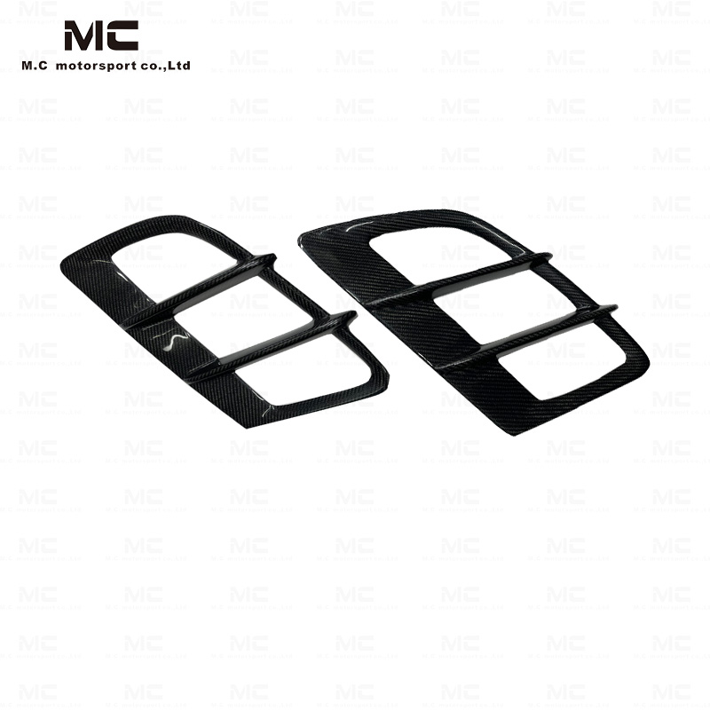 For Mercedes Benz AMG GT Carbon Fiber Front Bumper Air Vent 2016+