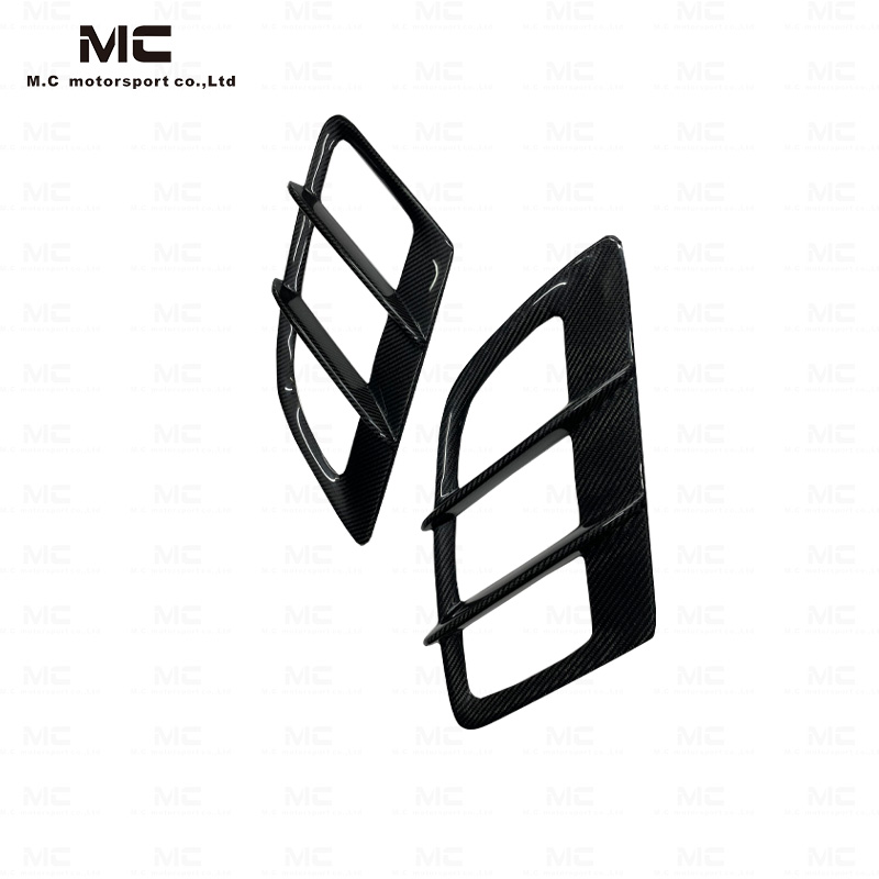 For Mercedes Benz AMG GT Carbon Fiber Front Bumper Air Vent 2016+