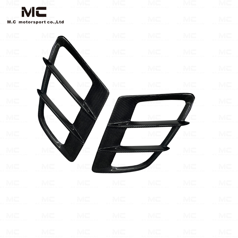 For Mercedes Benz AMG GT Carbon Fiber Front Bumper Air Vent 2016+