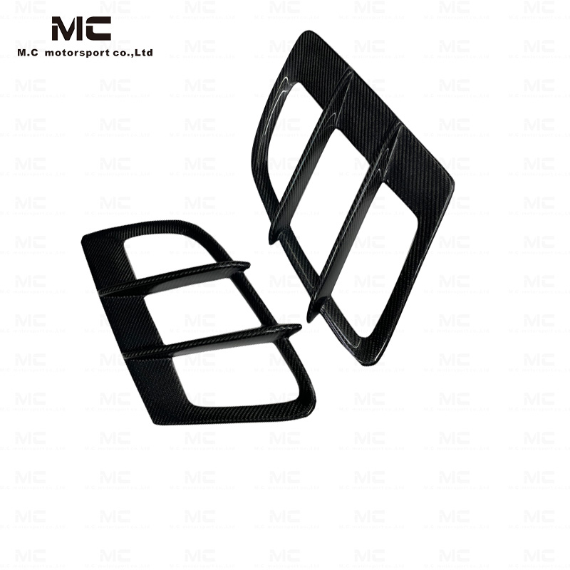 For Mercedes Benz AMG GT Carbon Fiber Front Bumper Air Vent 2016+