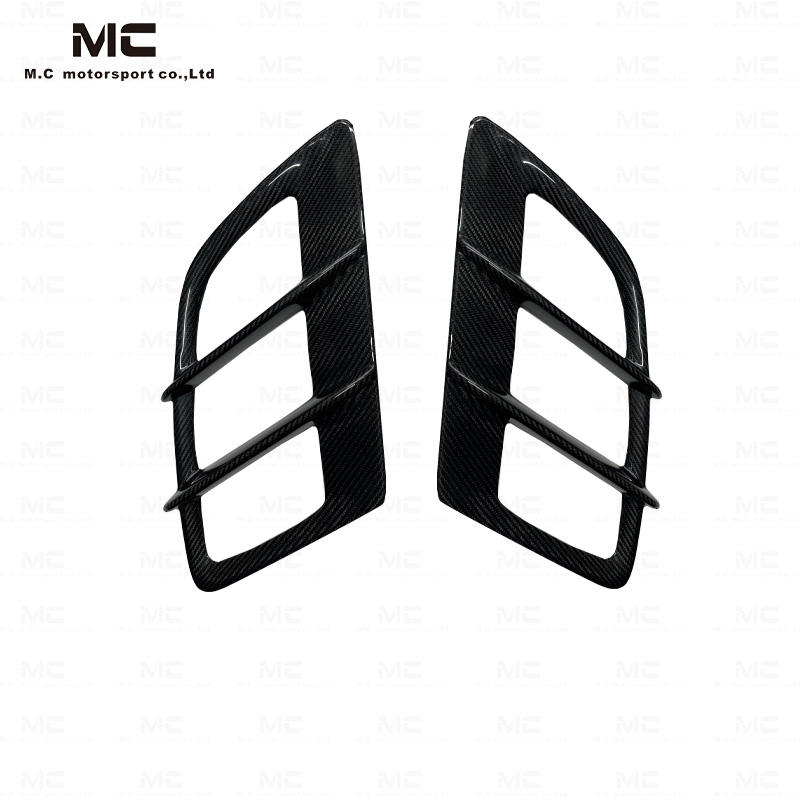 For Mercedes Benz AMG GT Carbon Fiber Front Bumper Air Vent 2016+