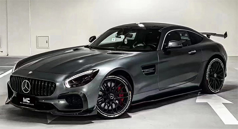 For Mercedes Benz AMG GT Carbon Fiber Front Bumper Air Vent 2016+