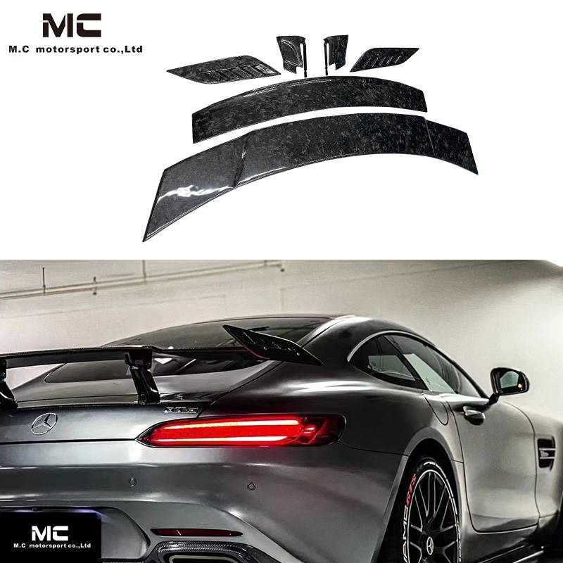 For Mercedes Benz AMG GT R Style Carbon Fiber Spoiler 2016+