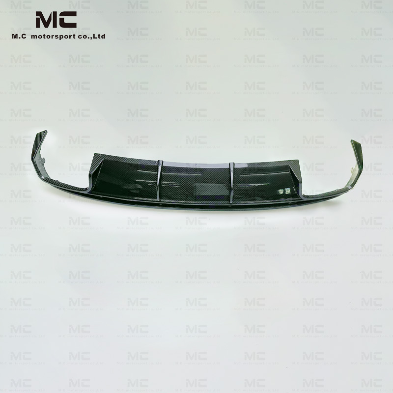 For Mercedes Benz C217 Brabus Style Carbon Fiber Rear Diffuser 2014-2019