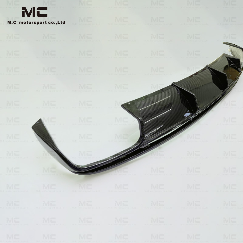 For Mercedes Benz C217 Brabus Style Carbon Fiber Rear Diffuser 2014-2019