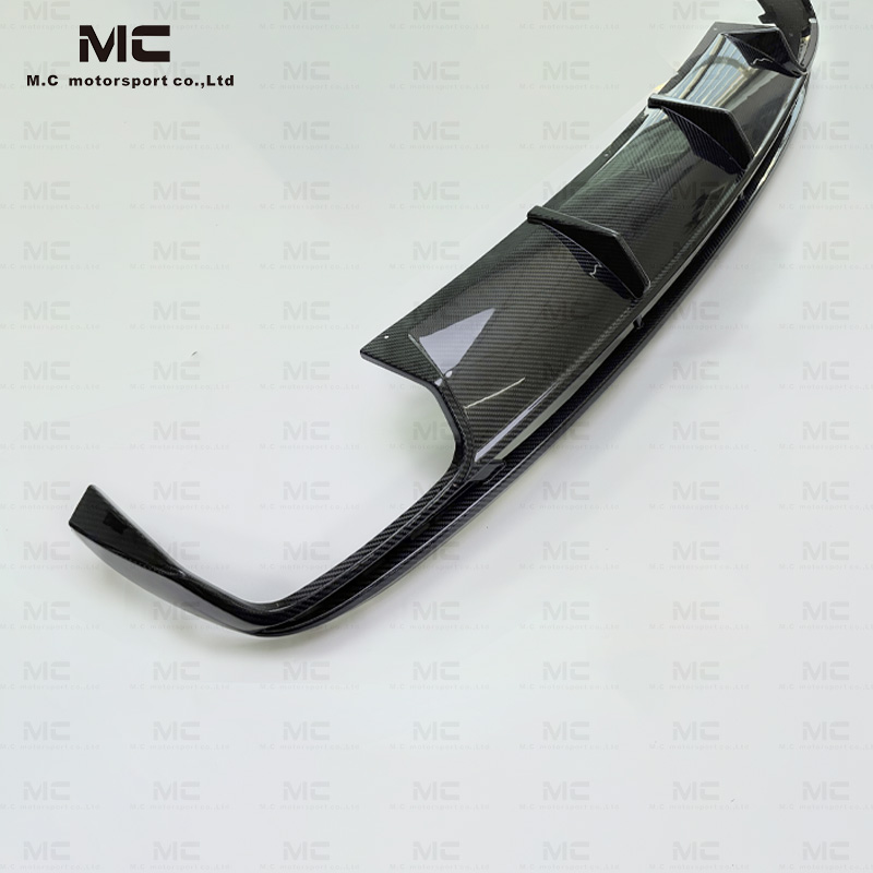 For Mercedes Benz C217 Brabus Style Carbon Fiber Rear Diffuser 2014-2019