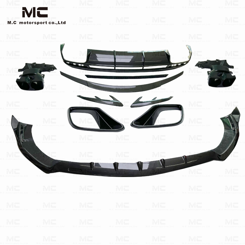 For Mercedes Benz C217 Brabus Style Dry Carbon Fiber Body Kit 2014-2019