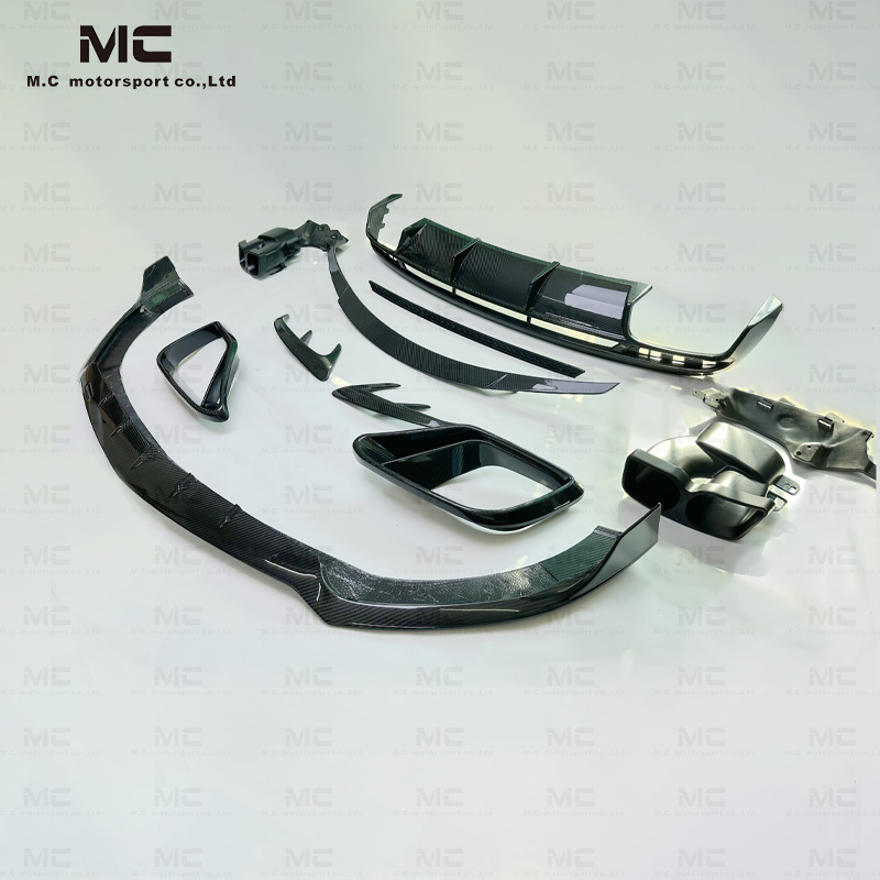 For Mercedes Benz C217 Brabus Style Dry Carbon Fiber Body Kit 2014-2019