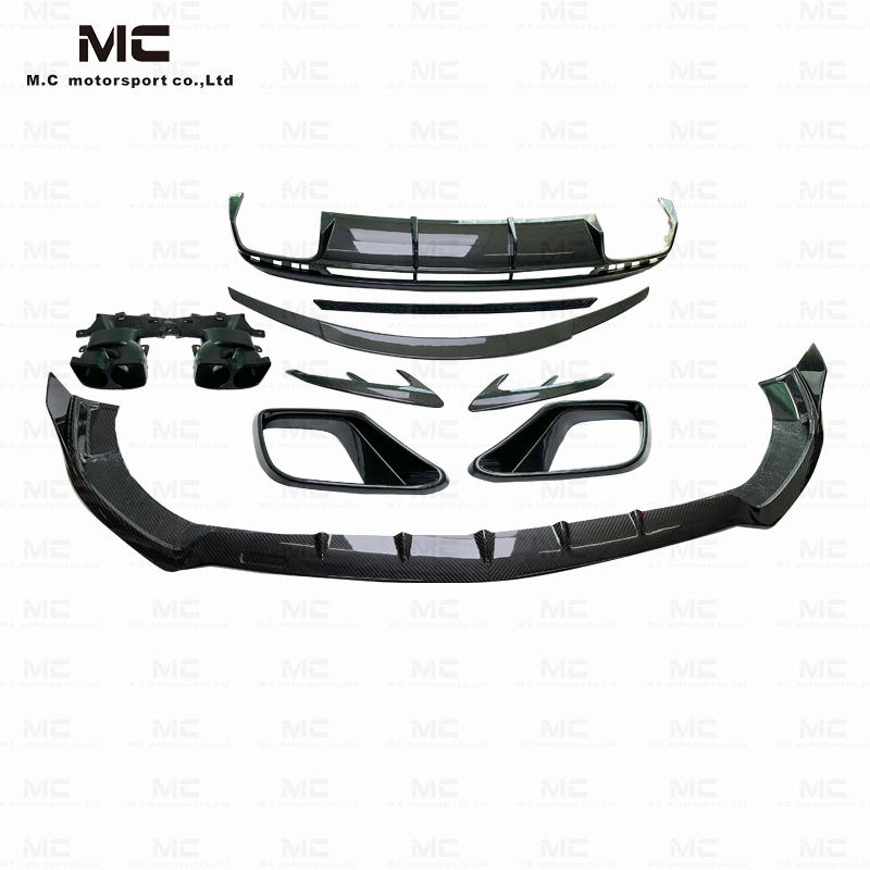 For Mercedes Benz C217 Brabus Style Dry Carbon Fiber Body Kit 2014-2019