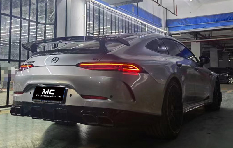 For Mercedes Benz GT50 GT63 IMP Style Carbon Fiber Spoiler 2019+