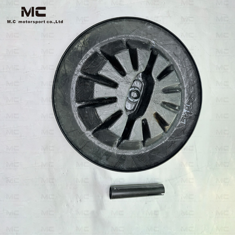 For Mercedes Benz W463 W464 Carbon Fiber Spare Tire Cover 2013--2022