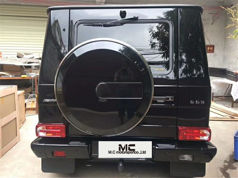 For Mercedes Benz Brabus Style Iron Spare Tire Cover 2013--2018