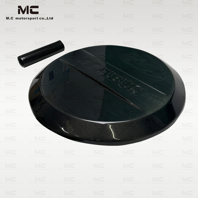 For Mercedes Benz W464 Brabus Style Carbon Fiber Spare Tire Cover 2019--2022