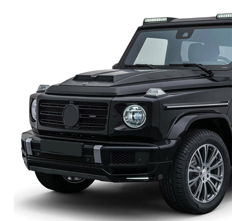 For Mercedes Benz W464 Brabus Style Carbon Fiber Hood 2013--2022