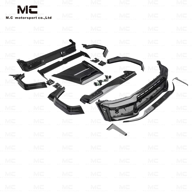 For Mercedes Benz W464 W465 G350 G500 G63 G800 Style Carbon Fiber Body Kit 2015+