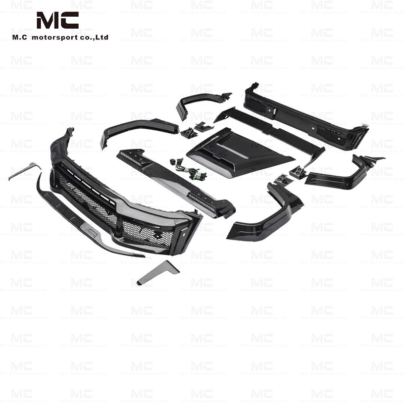 For Mercedes Benz W464 W465 G350 G500 G63 G800 Style Carbon Fiber Body Kit 2015+