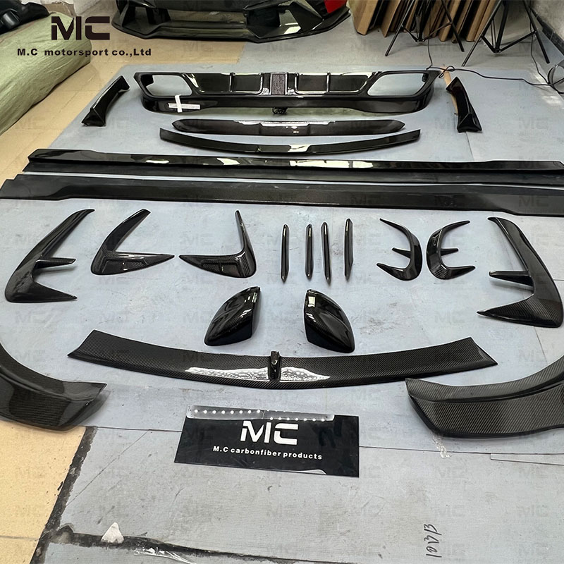 For Mercedes Benz W223 Carbon Fiber Body Kit 2021+