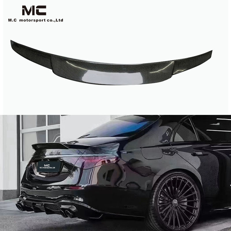 For Mercedes Benz Brabus Style Carbon Fiber Spoiler 2021+