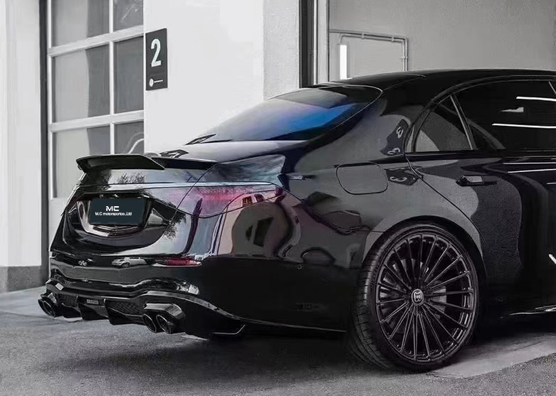 For Mercedes Benz Brabus Style Carbon Fiber Spoiler 2021+