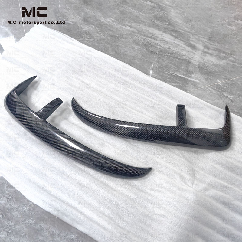 For Mercedes Benz Carbon Fiber Fender Flare Canards 2021+