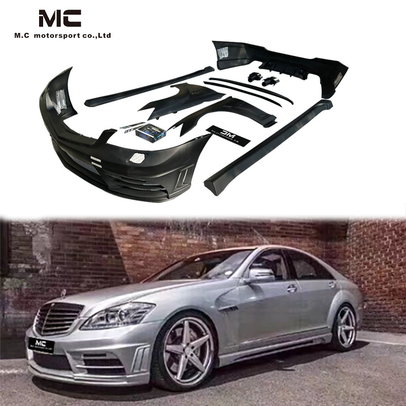 For Mercedes Benz Wide Body Style Fiberglass Body Kit 2006--2010
