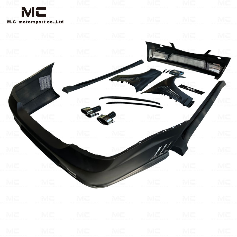 For Mercedes Benz Wide Body Style Fiberglass Body Kit 2006--2010