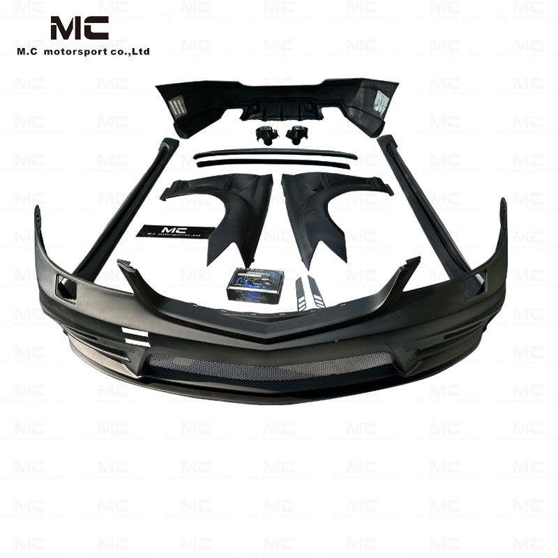 For Mercedes Benz Wide Body Style Fiberglass Body Kit 2006--2010