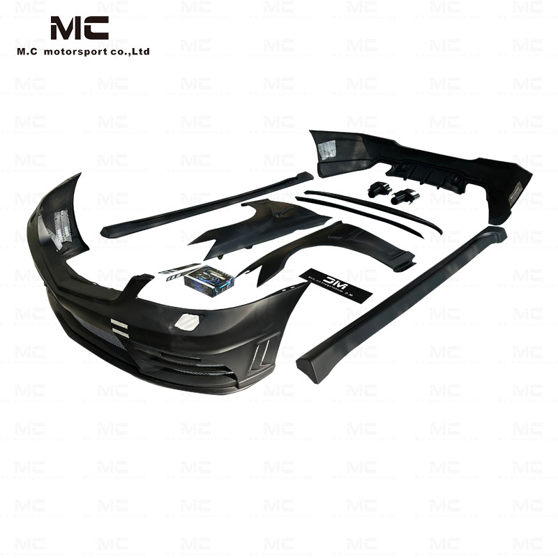 For Mercedes Benz Wide Body Style Fiberglass Body Kit 2006--2010