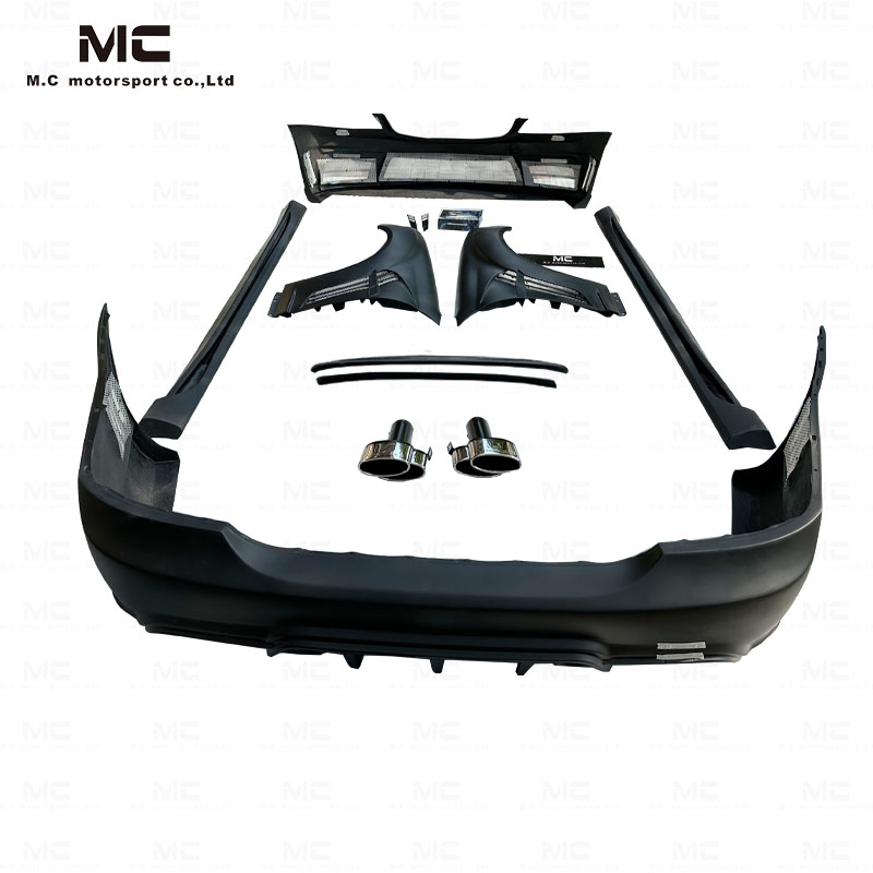 For Mercedes Benz Wide Body Style Fiberglass Body Kit 2006--2010