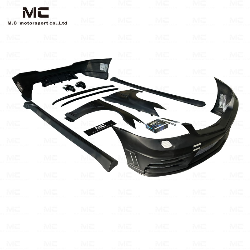 For Mercedes Benz Wide Body Style Fiberglass Body Kit 2006--2010