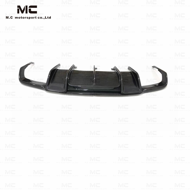 For Mercedes Benz R Style Carbon Fiber Rear Diffuser 2012-2019