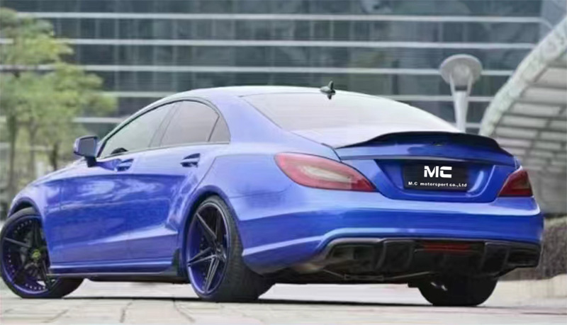 For Mercedes Benz R Style Carbon Fiber Rear Diffuser 2012-2019