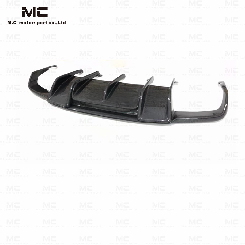 For Mercedes Benz R Style Carbon Fiber Rear Diffuser 2012-2019