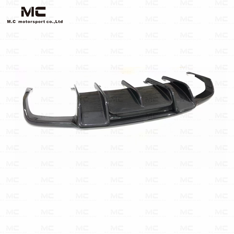 For Mercedes Benz R Style Carbon Fiber Rear Diffuser 2012-2019