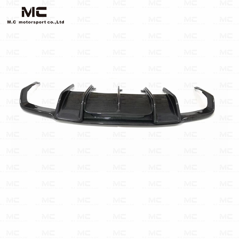 For Mercedes Benz R Style Carbon Fiber Rear Diffuser 2012-2019