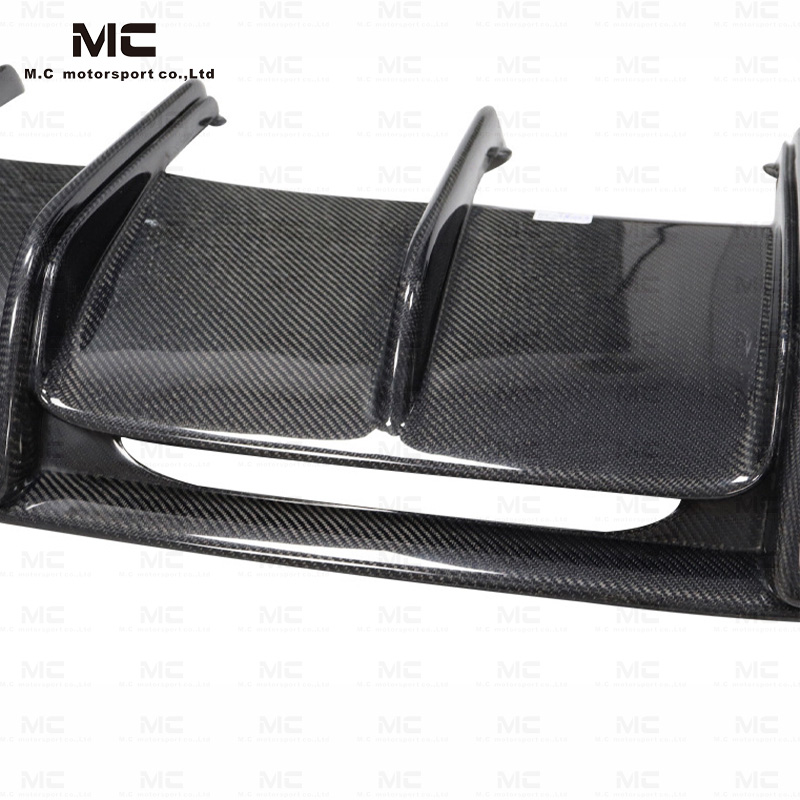 For Mercedes Benz R Style Carbon Fiber Rear Diffuser 2012-2019
