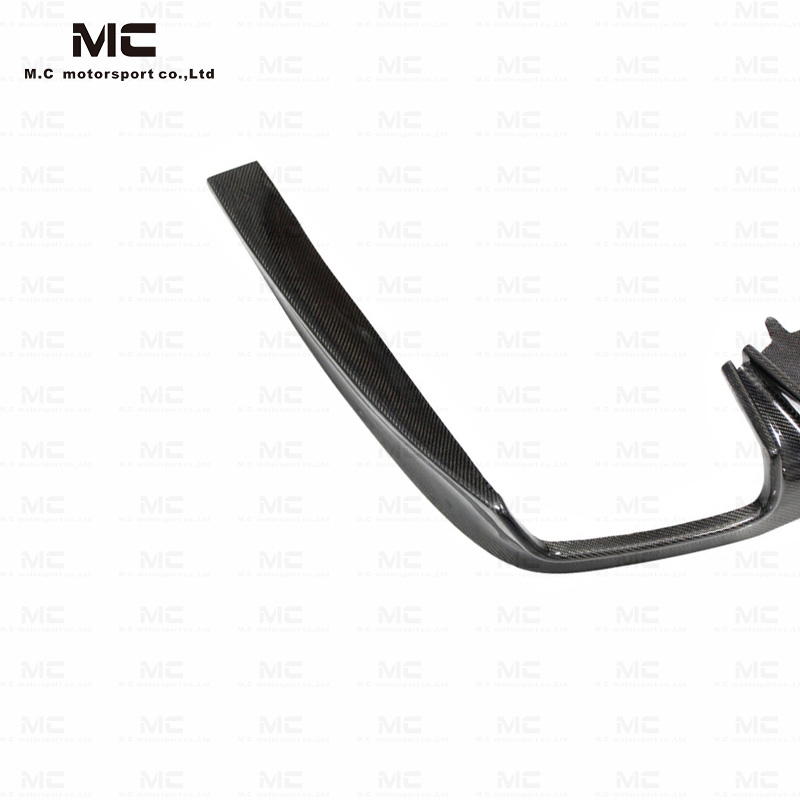 For Mercedes Benz Brabus Style Carbon Fiber Rear Diffuser 2016--2021
