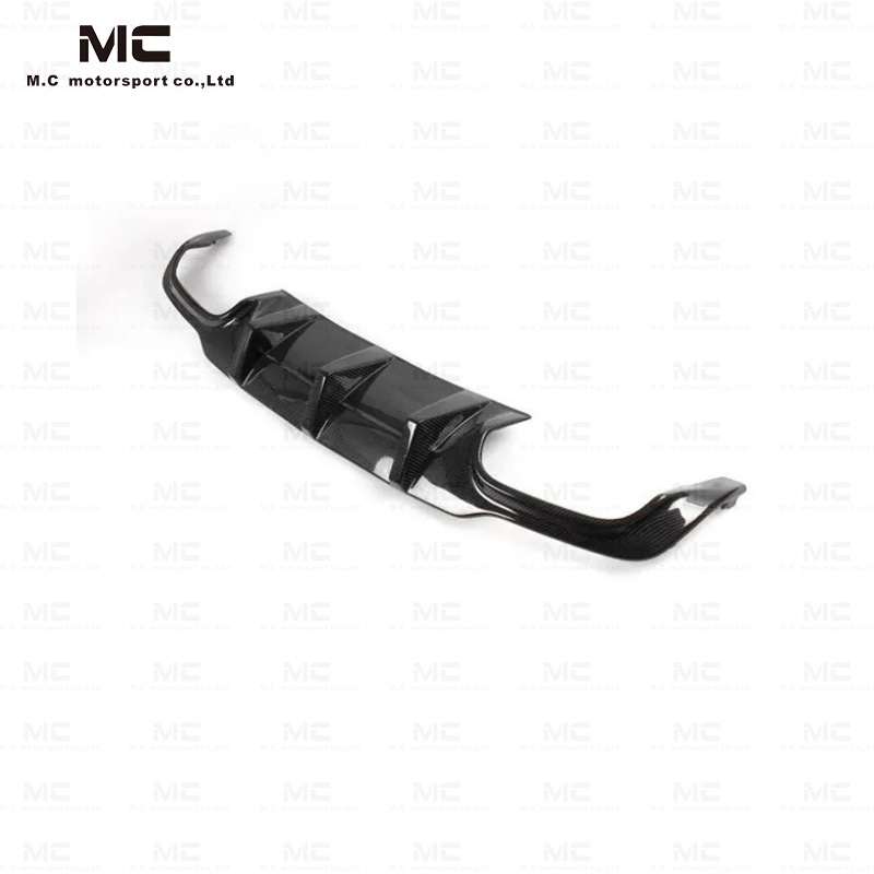 For Mercedes Benz C63 Style Carbon Fiber Rear Diffuser 2010--2014