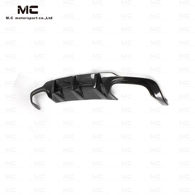 For Mercedes Benz C63 Style Carbon Fiber Rear Diffuser 2010--2014